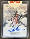 2025-26 Topps Chrome Victor Wembanyama SkyWrite Auto #SWS-VW Spurs