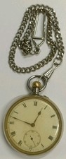 Swiss Made Pocket Watch Manual Wind Vintage Working