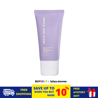 1 Stück Grace and Glow Black Opium Smooth Deodorant Serum Roll On zum Aufhellen