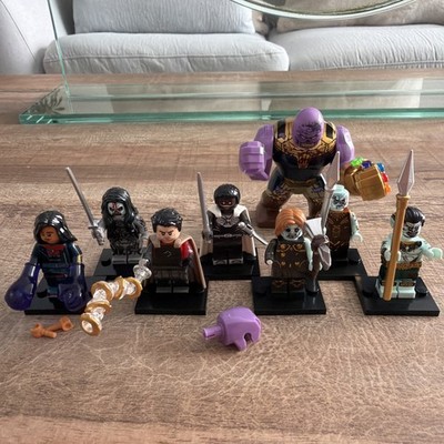 Marvel  What If?  Zombies Comic Universe Custom Minifigure Set Of 8: DESCRIPTION