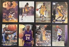 8 Card Kobe Bryant Lot Los Angeles Lakers