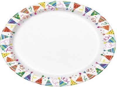 321 Party! 9'' Cheery Birthday Party Plates, 8 ct