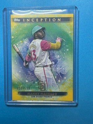 2024 Topps Inception Yellow /199 Manny Machado #53