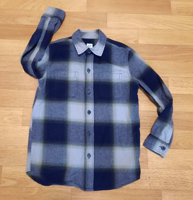 GAP Kids Jungen Hemd 7 bis 8 Jahre Langarm  Gr. 122 / 128  Top Zustand