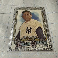 2025 Topps Allen & Ginter Yogi Berra Silver Foil Filagree #339 SP 🔥🔥🔥