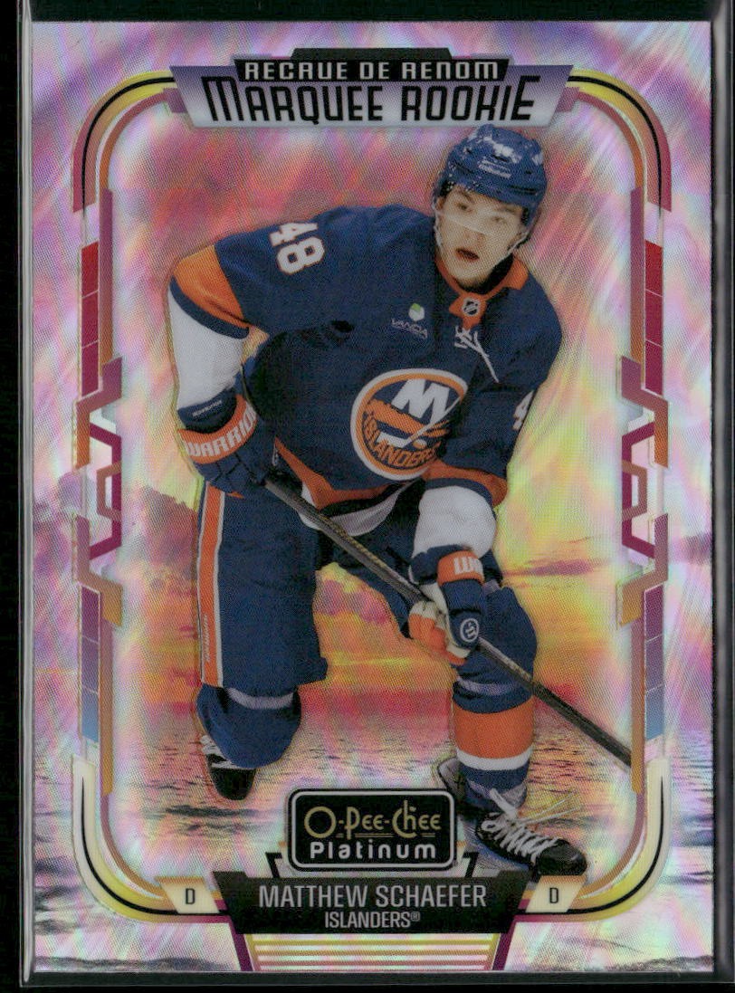 Matthew Schaefer 2025-26 O-Pee-Chee Platinum Sunset #268 RC