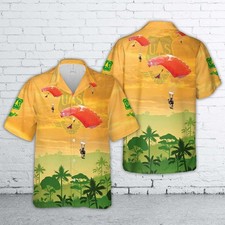 US Forest Service Smokejumper Hawaiian Shirt