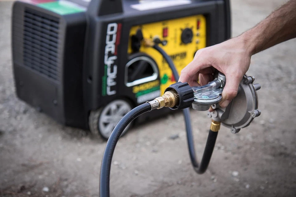 Champion Power Equipment 100736 Kit de extensión de manguera de propano de 12 pies Foto 3 de 4