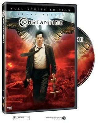 Constantine - dvd - Keanu Reeves - Free Shipping US