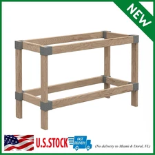 Heavyweight 2 X 4 Do-It-Yourself Workbench Kit,Gray