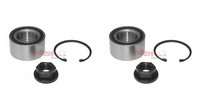 Metzger 2X Radnabe Radlagersatz Vorne FüR Ford Focus Turnier Mazda 2 DNW DAW