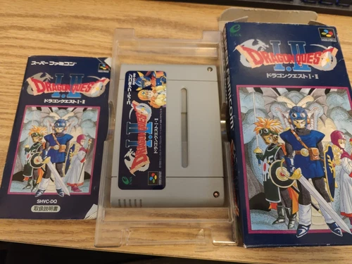 Dragon Quest I & II Super Famicom SFC