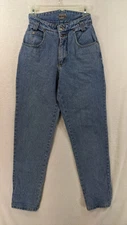 Girls Vintage Sostanza Jeans Size 7/8 Faded 80's Style