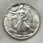 1942-P Walking Liberty Half Dollar 50C Philadelphia 90% Silver Coin Walker - BU