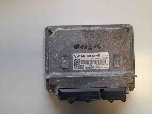 VW POLO 9N Motorsteuergerät ECU 03D906023 1.40 Diesel 2008 31942702
