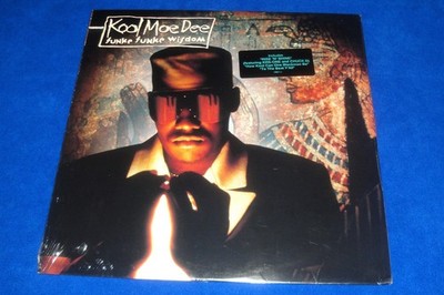 Kool Moe Dee FUNKE WISDOM LP SEALED/Hype Sticker/Treacherous Three/KRS-One/1991
