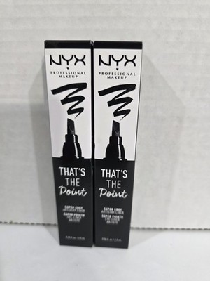 2-PK of NYX That's The Point Black Felt-Tip Eyeliner 0.03 fl oz / 1.0 mL