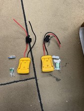 1-2 Packs Power Wheel Adapter Compatible with Dewalt 20V Battery, Converter Kit