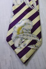 Hugo Boss 100 Silk Tie Cravatta Necktie Made In Italy Vintage Classic