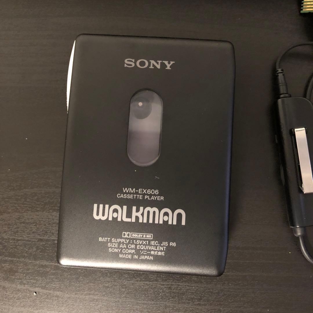 SONY WM-EX606 カセットプレーヤー 本体 SONY Walkman WM-EX606 Portable Stereo Cassette Player Operation