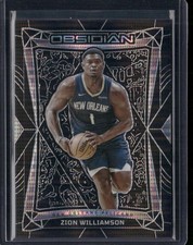 2023-24 Panini Obsidian #127 Zion Williamson Electric Etch Pulsar