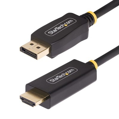 StarTech.com W129351727 2M-DP-HDMI-4K60-HDR 2M Displayport To Hdmi  Adapter ~E~
