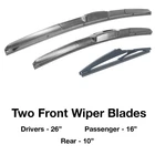 Toyota Prius Plus 2011 - Onwards Front and Rear Windscreen Wiper Blades