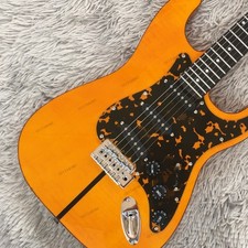 Solid Body Electric Guitar SSS Pickup Stainless Steel Fret Tremolo Ship From USA