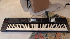 Roland FA-08 music workstation synthesizer with power cable