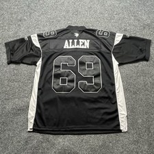 Jared Allen Minnesota Viking Football Jersey 69 Black Mens Size 54 Onfield Adult