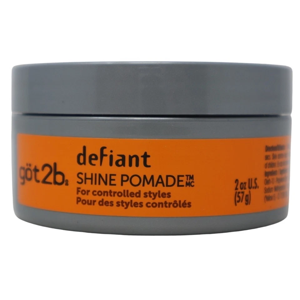 Caja de 6 pomadas para cabello Got2b Defiant Shine para estilos controlados, 2 oz Foto 2 de 4