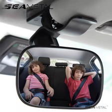 Seametal Car Mirror Interior Baby Mirrors 120-Degree Wide Angle Observing Mirror