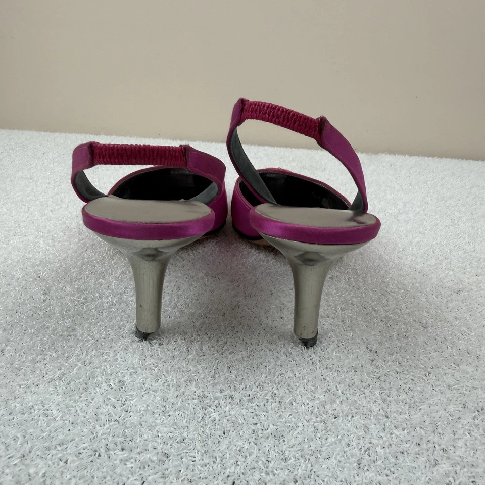 Zapatos Yves Saint Laurent para mujer talla 6 tacones con cordones bordados hechos en Italia Foto 4 de 4