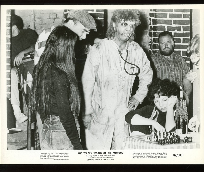 The WACKY WORLD of Dr. MORGUS Original 1962 8 x 10 Horror/Comedy Movie Still vv