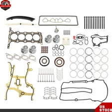 Engine Rebuild Kit Gasket Piston Bearing Timing Chain For Buick Chevy Cruze 1.4L