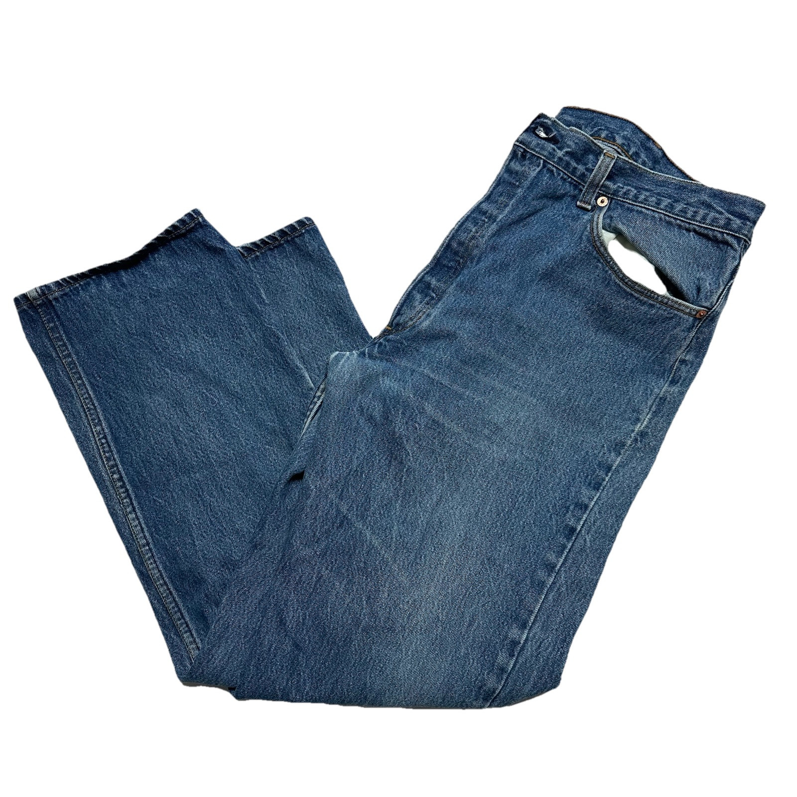 Vintage VTG Levis 501 Men’s Blue Jeans 40x30 Made In The USA 511-0115 (38 X 29)