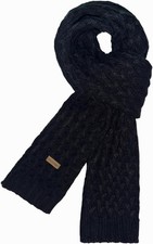 Winter Scarf for Women, Chunky Ribbed Knit Soft Long Wrap Cold Weather Stocking