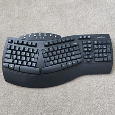 Perixx PERIBOARD-612 Ergonomic Keyboard Black
