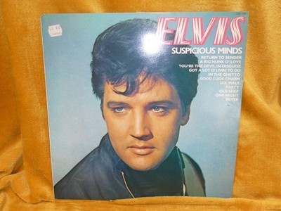 Pre Loved Elvis Presley - Suspicious Minds 12 Track Album (VINYL)