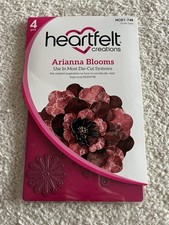Heartfelt Creations HCD1-748 Arianna Blooms Dies Art From The Heart Retired New