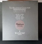 New ListingVTG Retired Waterford Crystal Millennium Collection "Happiness" Set of 2 Flutes