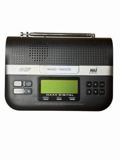 Maxx Digital All Hazards Alert Weather AM/FM Radio - NOAA - MX-CR01NW - Tested
