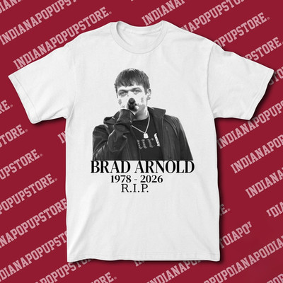 RIP Brad Arnold 1978-2026 3 Doors Down Singer T-shirt S to 5XL 2F1871