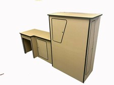 VW T4 Transporter Campervan Camper van Kitchen Unit pod MDF SWB Fridge MDF2