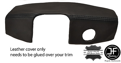 Schwarz Stich Armaturenbrett Leder Abdeckung Für Iso Rivolta Fidia S4 Custom Neu