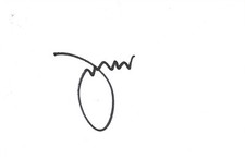 Jean Dujardin Autogramm signed 10x15 cm Karteikarte