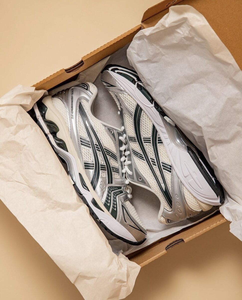 KITH Asics Gel-Kayano 14 Cream/Scarab-