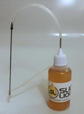 LARGE 1 oz Slick Liquid with EXTRA LONG 3” Needle 100% Synthetic Oil Bearings