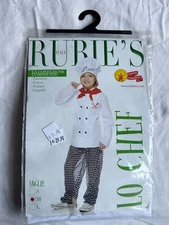 Rubie's Costume Carnival IT 30114 The Chef 5/6 Years Size M (CM 116) In Bag