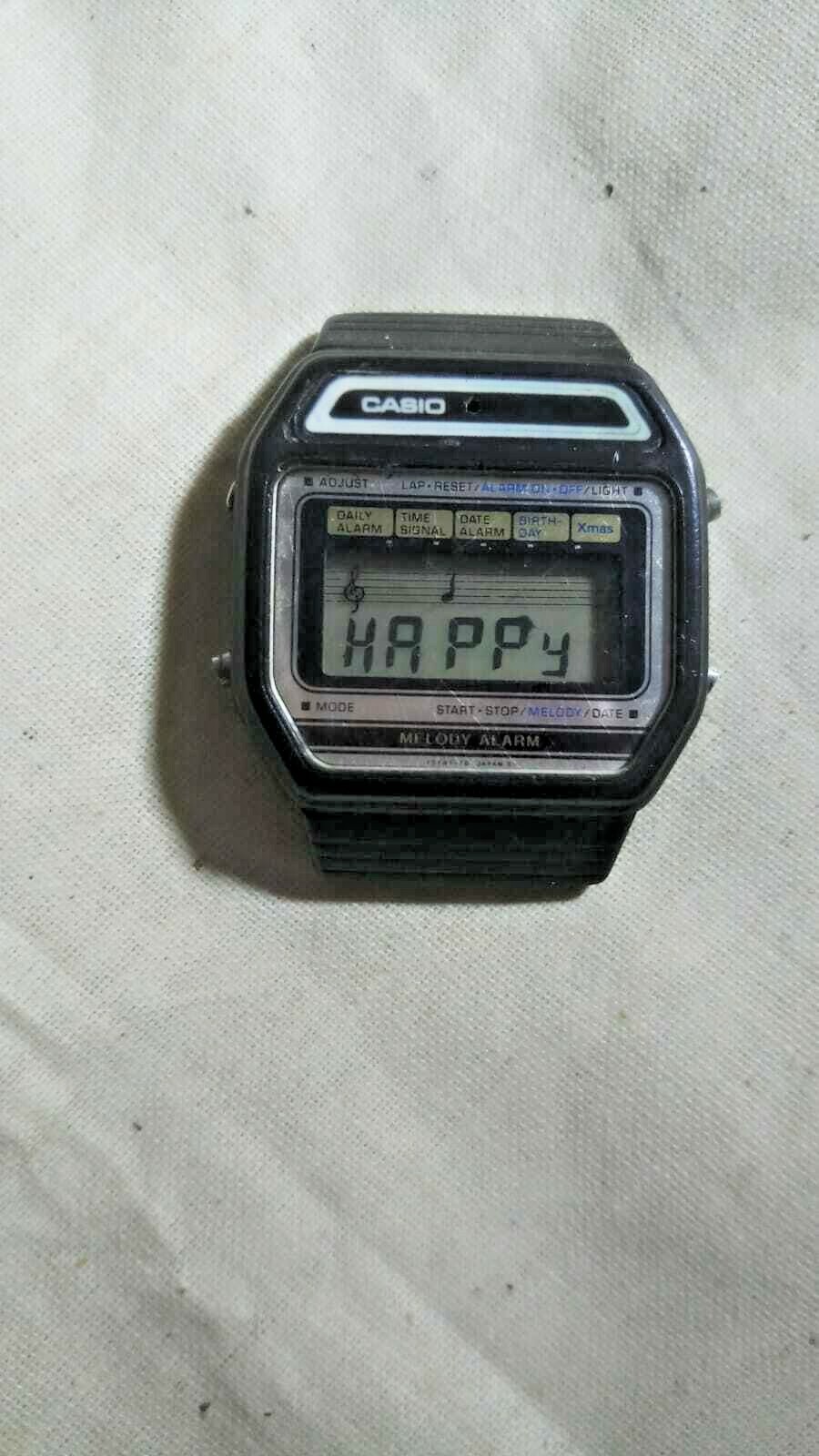 casio melody watch